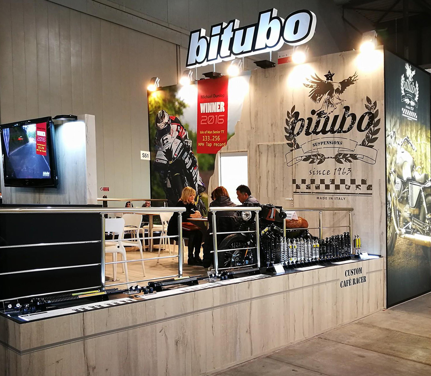 Bitubo stand Eicma